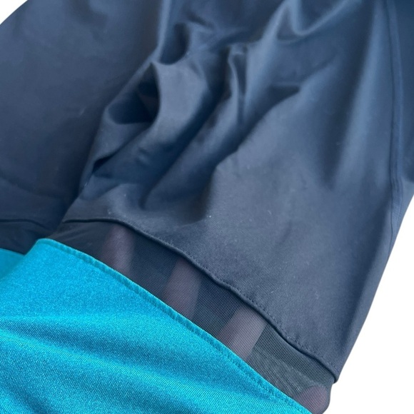 Victorias Secret PINK Medium Ultimate Fold Over Mesh Leggings Workout Yoga Gym - Picture 4 of 8